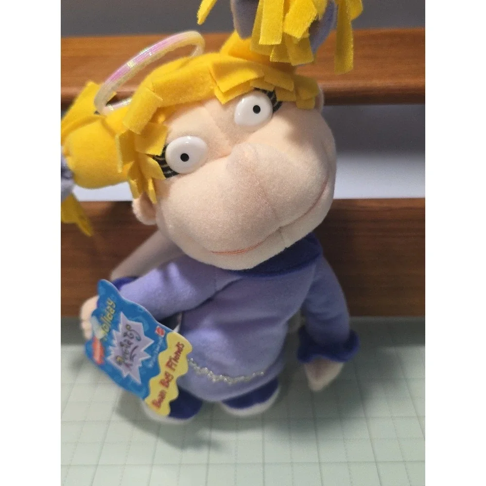 Vintage 1997 Angelica with Hang Tag Nickelodeon Rugrats Holiday Bean Bag Friends